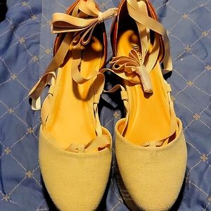 JustFab Platform Sandals